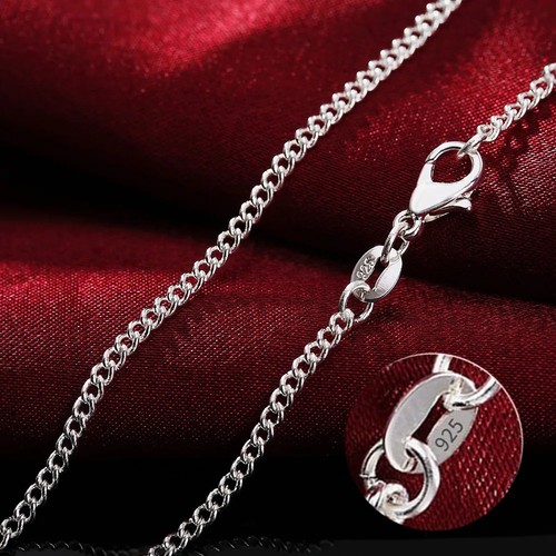 925 sterling silver - curb, chain