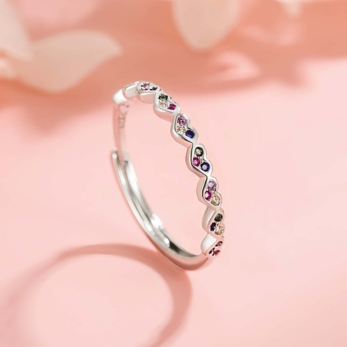 Colourful heart adjustable - heart,