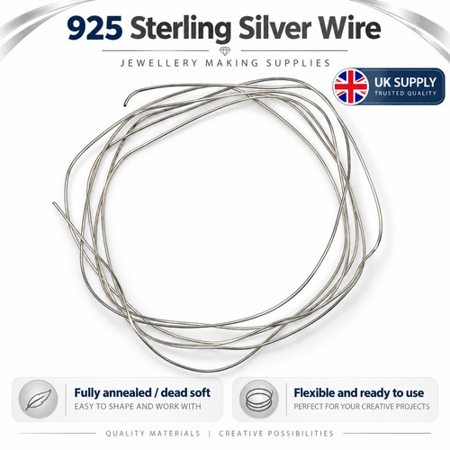 925 sterling silver round wire - sterling,