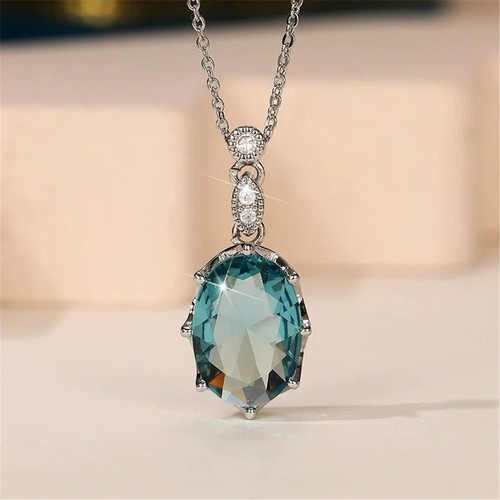 Sterling silver large - sterling, blue