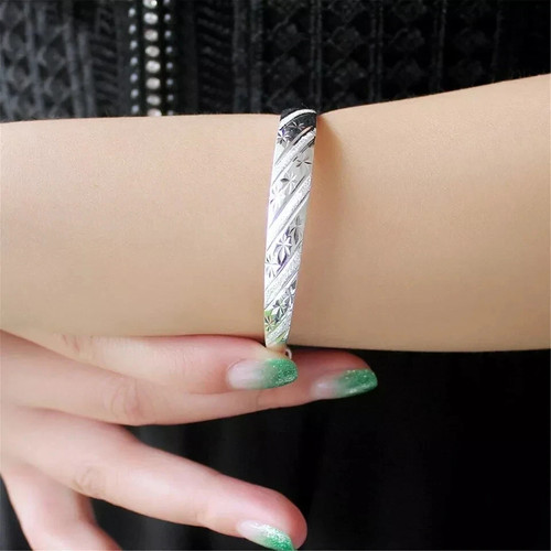 925 sterling silver carved - 925,