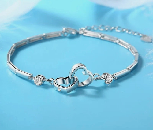 925 sterling silver - sterling, crystal