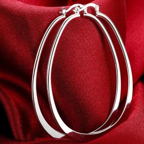 Sterling silver earrings - silver,