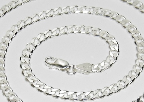Sterling silver curb - chain,