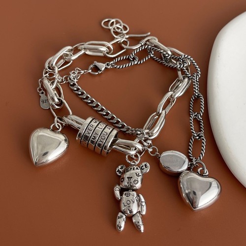 100 solid 925 - 925, silver