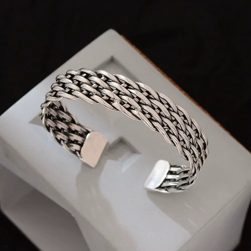 Solid 925 sterling - silver, mens