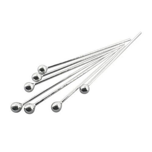 925 sterling silver ball head - sterling,