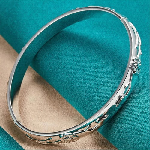 925 sterling silver flower - 925,