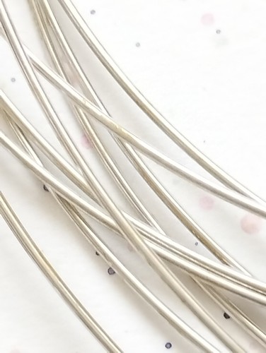 Sterling silver wire - sterling, round